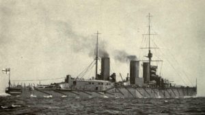 HMS Queen Mary - sunk in the Battle of Jutland 31 May 1916