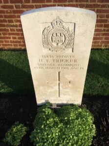 H T Tricker headstone